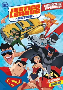 DC Justice League Action Sezon 1 Część 1 - Filmy dla dzieci DVD - miniaturka - grafika 1