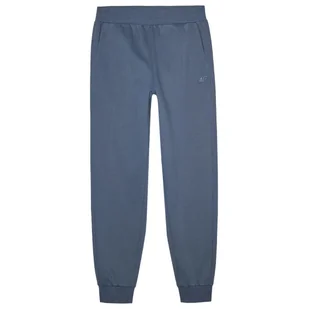 Męskie spodnie dresowe 4F Trousers M0943 Rozmiar: M / Kolor: niebieski - Spodnie sportowe męskie - miniaturka - grafika 1
