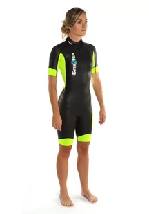 Dare2Tri Dare2Tri Swim&Run Go Pianka pływacka Kobiety, black/yellow FM 2020 Kombinezony i pianki 17041-b-FM - Pianki do pływania - miniaturka - grafika 1
