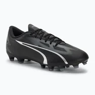 Piłka nożna - Buty piłkarskie męskie PUMA Ultra Play FG/AG puma black/asphalt - miniaturka - grafika 1
