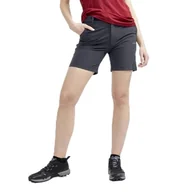 Spodenki damskie - Craft ADV Explore Tech szorty | spodnie outdoorowe damskie XXL | asfalt | 4-kierunkowy stretch | uformowane kolana | regulowany ściągacz | tylna kieszeń z zamkiem błyskawicznym | spodnie trekkingowe - miniaturka - grafika 1