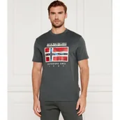 Koszulki męskie - Napapijri T-shirt | Regular Fit - miniaturka - grafika 1
