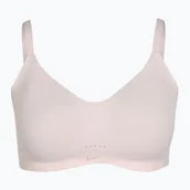 Bielizna sportowa damska - Biustonosz treningowy Nike Alate Minimalist Light-Support light soft pink/stone mauve/pink oxford WYSYŁKA W 24H 30 DNI NA ZWROT - miniaturka - grafika 1
