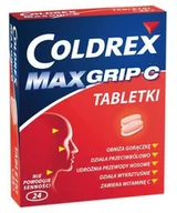 Przeziębienie i grypa - GlaxoSmithKline Coldrex maxGrip + wit C 24 szt. - miniaturka - grafika 1
