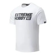 Koszulki sportowe męskie - Extreme Hobby T-Shirt Koszulka Block 2024 White - miniaturka - grafika 1
