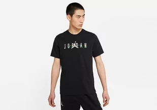 Nike Air Jordan Sport Dna Crew Tee Black - Koszulki męskie - miniaturka - grafika 1