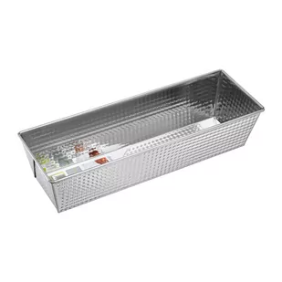 Keksówka karbowana Szarlotta  35 x 12 x 8 cm DOMOTTI - Formy do ciast - miniaturka - grafika 1