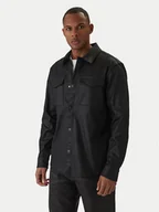 Koszule męskie - Guess Koszula jeansowa M6RH75 D6480 Czarny Regular Fit - miniaturka - grafika 1