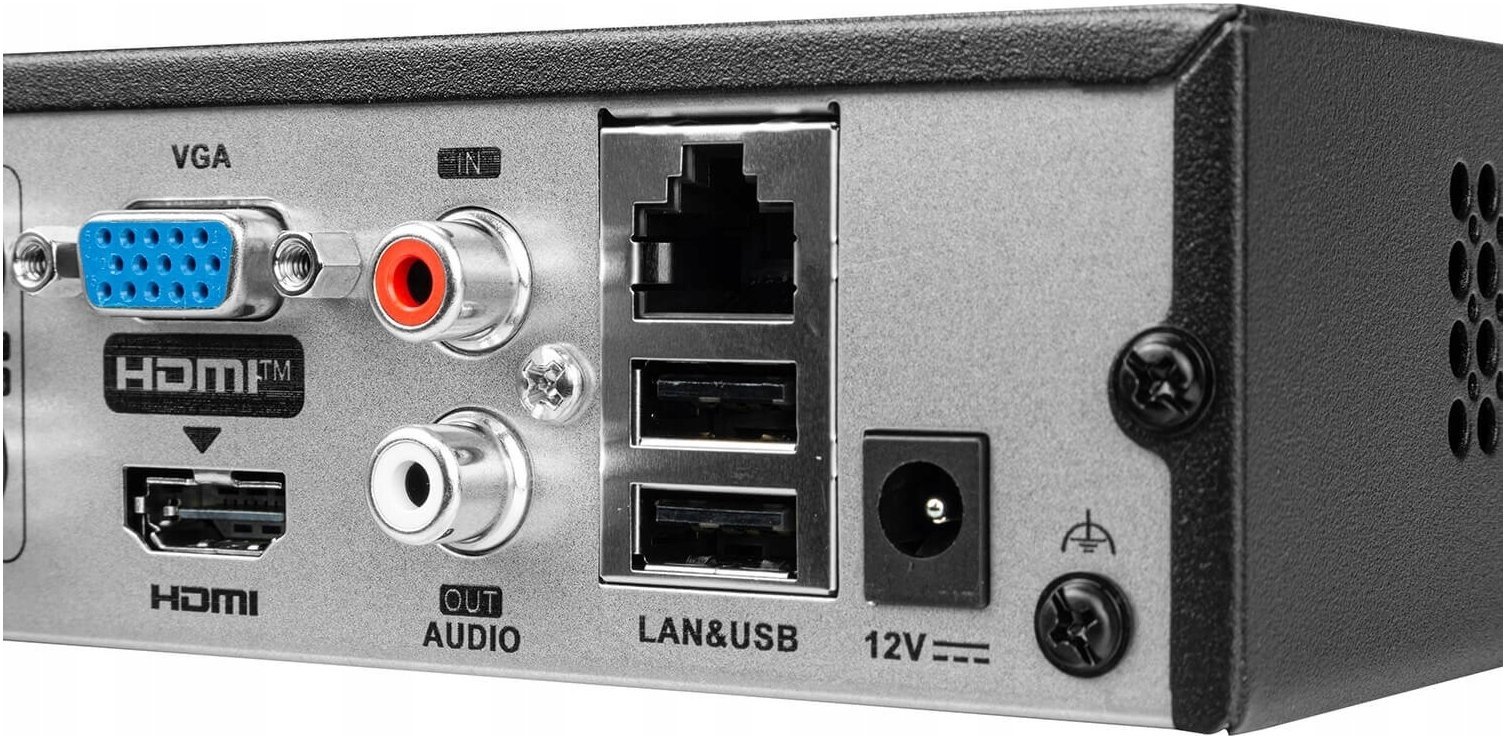 HiLook cyfrowy hybrydowy do monitoringu DVR-208Q-M1 HiLook by Hikvision