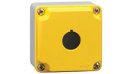 Inne akcesoria elektryczne - Lovato Metalowa obudowa pusta 1 otwór pokrywa żółta LPZM1A5 LPZM1A5 - miniaturka - grafika 1