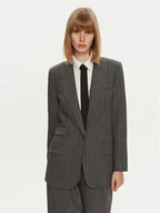 Marynarki i żakiety damskie - Simona Corsellini Marynarka A24CPGI008 Szary Regular Fit - miniaturka - grafika 1