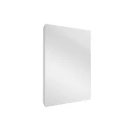 Szafki łazienkowe - Szafka wisząca lustrzana GIZMO E50 1D0S DSM biała - miniaturka - grafika 1