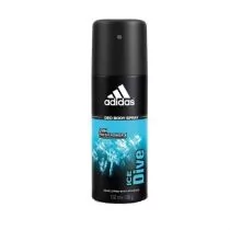 Adidas Ice Dive M) dsp 150ml - Dezodoranty i antyperspiranty męskie - miniaturka - grafika 1