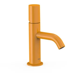 Bateria umywalkowa Tres Study bursztynowy połysk 26190301TAM - Baterie umywalkowe - miniaturka - grafika 1