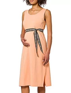 Sukienki ciążowe - ESPRIT Maternity Damska sukienka SL, Orange Dusk – 821, 34 PL - grafika 1