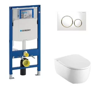 Zestaw Podtynkowy Duofix Sigma Modo Pure Oval - Stelaże i zestawy podtynkowe do WC - miniaturka - grafika 1