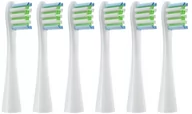 Końcówki do szczoteczek elektrycznych - 6x Końcówka do szczoteczek Oclean X PRO Z1 F1 ONE AIR 2 biała - miniaturka - grafika 1