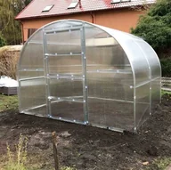 Szklarnie ogrodowe - Szklarnia BALTIC LT 3x2 m poliwęglan 6mm fundament 6 m2 - miniaturka - grafika 1