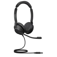 Słuchawki - Jabra Evolve 2 30 MS Czarny - miniaturka - grafika 1
