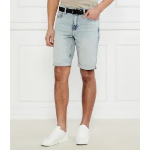 Calvin Klein Jeans Jeansowe szorty Slim Fit - Spodenki męskie - miniaturka - grafika 1