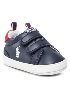 Buty dla chłopców - Ralph Lauren Polo Sneakersy Heritage Court Ez RL100640 Granatowy - grafika 1