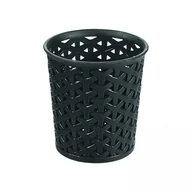 Kosze na śmieci - Curver 218654 kosz do przechowywania My Style, okrągła polipropylenu czarna 15 x 15 x 14 cm 218654 - miniaturka - grafika 1