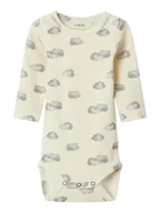 Body dla niemowląt - Lil Atelier Body "Layo" w kolorze kremowym - miniaturka - grafika 1