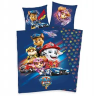 Pościel dla dzieci - Pościel dla dziecka Psi Paw Patrol pieski Chase Marshall 135x200 bawełna - miniaturka - grafika 1