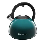 Czajniki na gaz - Czajnik AMBITION Ombre Turkusowy - miniaturka - grafika 1