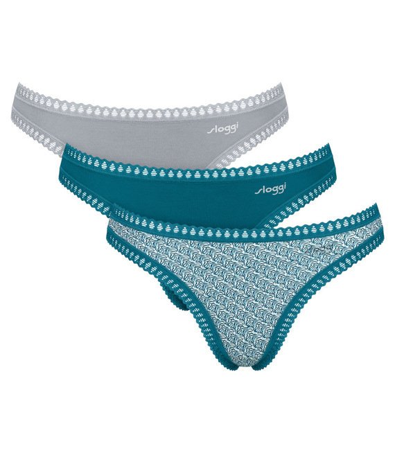 3 x Majtki damskie sloggi GO Crush String C3P-L