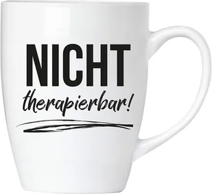 BRUBAKER - Nie uleczalny! - Ceramiczny kubek do kawy - 300 ml - Kubek do kawy - Kubki - miniaturka - grafika 1