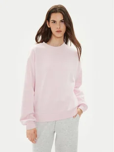 Gina Tricot Bluza Basic 10943 Różowy Relaxed Fit - Bluzy damskie - miniaturka - grafika 1