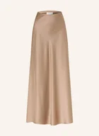 Spódnice - Juvia Spódnica Satynowa Fina beige - miniaturka - grafika 1