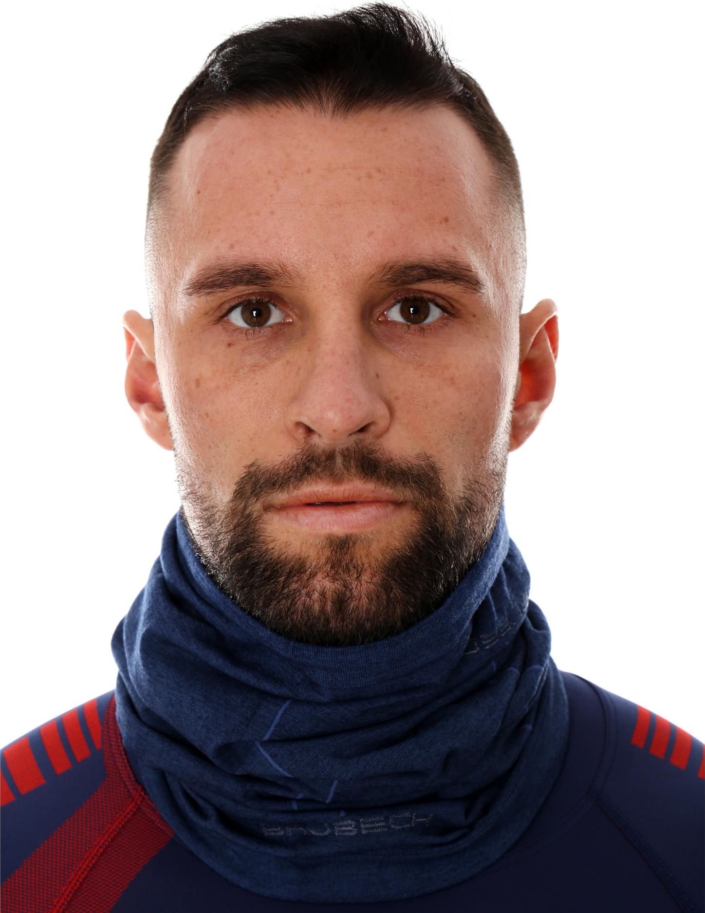 Brubeck Komin unisex wełniany granatowy r. S/M KM10360