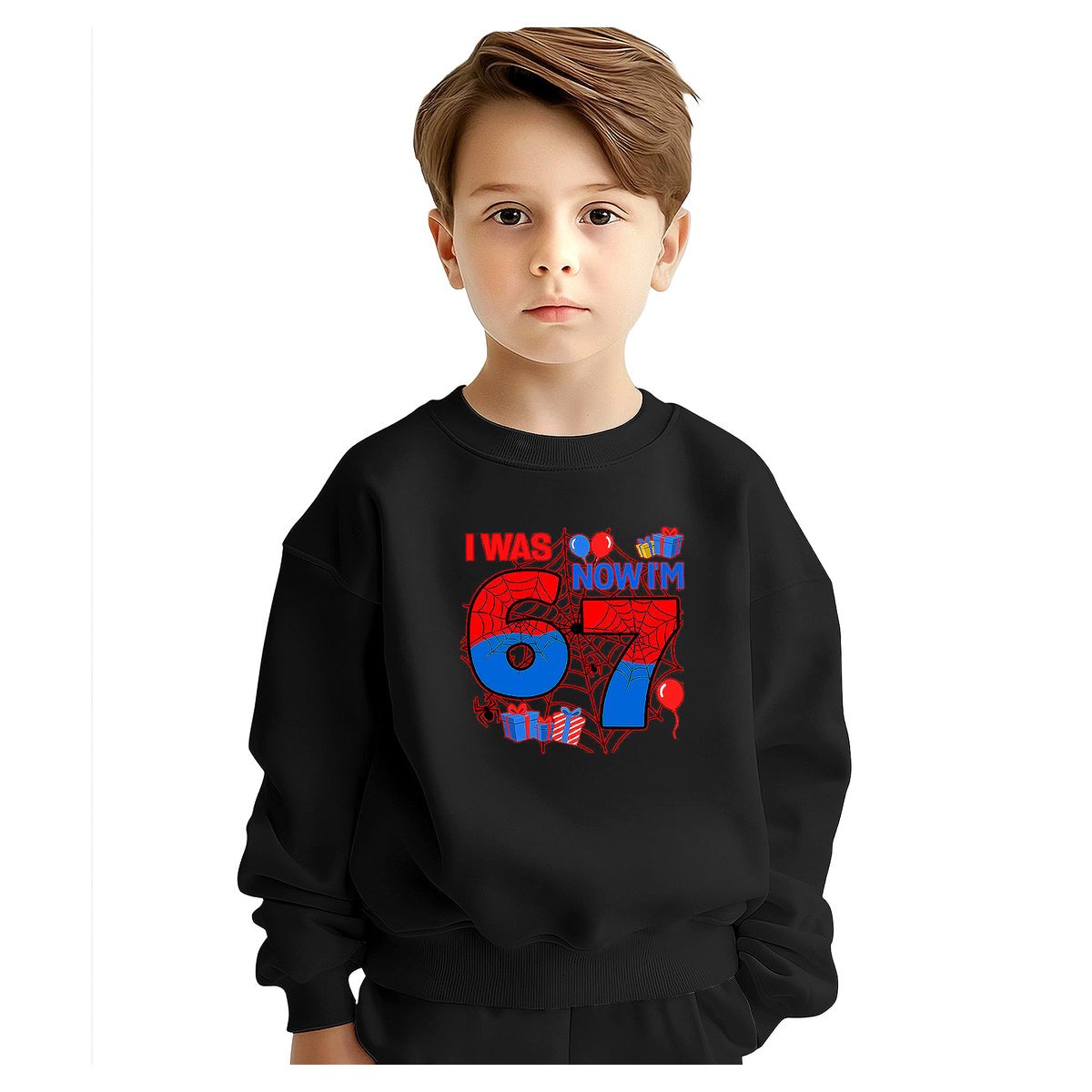 BLUZA DZIECIĘCA 67 SIX SEVEN VIRAL 122-128 DLA CHŁOPCA DZIEWCZYNKI