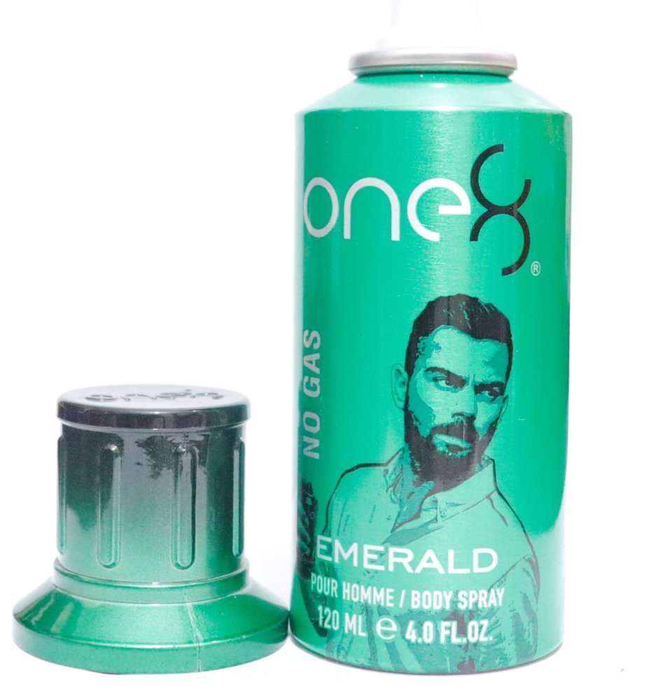 Benetton One 8 Emerald No Gas Scented Spray For Men 120 ml