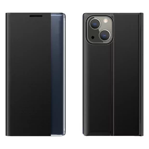 Sleep Case pokrowiec etui z klapką typu Smart Cover iPhone 13 mini czarny - Etui i futerały do telefonów - miniaturka - grafika 1