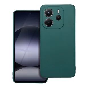 Futerał MATT do XIAOMI Redmi Note 14 4G (GLOBAL - 164,84mm x 78,15mm x 8,16mm) ciemnozielony - Etui i futerały do telefonów - miniaturka - grafika 1