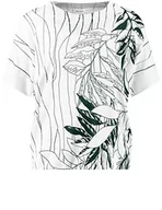 Swetry damskie - Gerry Weber Sweter damski, offwhite/sosna, 46 PL - miniaturka - grafika 1