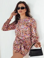 Sukienki - Sukienka KASTIA wielokolorowa Dstreet EY2438 - miniaturka - grafika 1