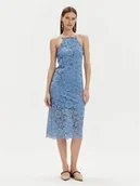 Sukienki - YAS Sukienka codzienna Milda 26032368 Niebieski Regular Fit - miniaturka - grafika 1