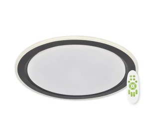 Top Light - LED Plafon ściemnialny LED/60W/230V czarny + pilot - Lampy sufitowe - miniaturka - grafika 1