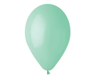 GEMAR Balony pastelowe Zielone Miętowe 26 cm 10 szt. G90/77/10 - Balony i akcesoria - miniaturka - grafika 1