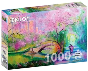 Puzzle, Spacer w miejskim parku, 1000 el. - Puzzle - miniaturka - grafika 1