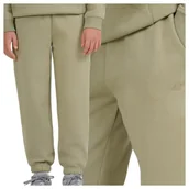 Dresy i komplety dla chłopców - Spodnie dresowe chłopięce 4F 4FJWAW25TTROM1245-42S Zielony Roz. 158 - 4F JUNIOR - miniaturka - grafika 1