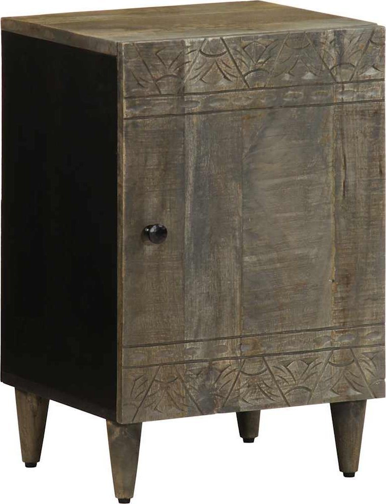 vidaXL Szafka łazienkowa, 38x33x58 cm, lite drewno mango