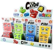 Gry planszowe - Gra Montessori - kostki emotki emocje MIX - miniaturka - grafika 1