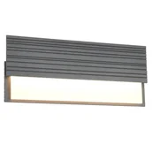 Lampy ogrodowe - Kinkiet ścienny tarasowy Mariza 247060142 Trio LED 13W 3000K IP44 prostokątny antracyt - miniaturka - grafika 1