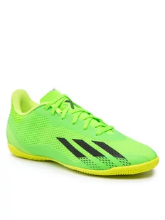 adidas Buty X Speedportal.4 In GW8503 Zielony - Piłka nożna - miniaturka - grafika 1