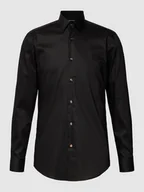 Koszule męskie - Koszula biznesowa o kroju slim fit z kołnierzykiem typu kent model ‘Hank Kent’ - miniaturka - grafika 1